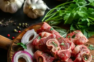 Porc aux épices bangladaises et son duo d'oignons et coriandre