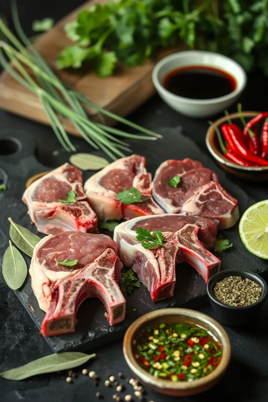 Agneau aux saveurs asiatiques et touche de piment