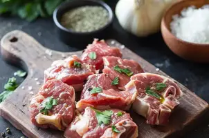 Agneau épicé aux oignons et coriandre