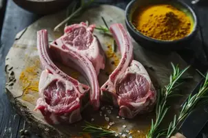 Agneau parfumé au yaourt et safran, un délice épicé