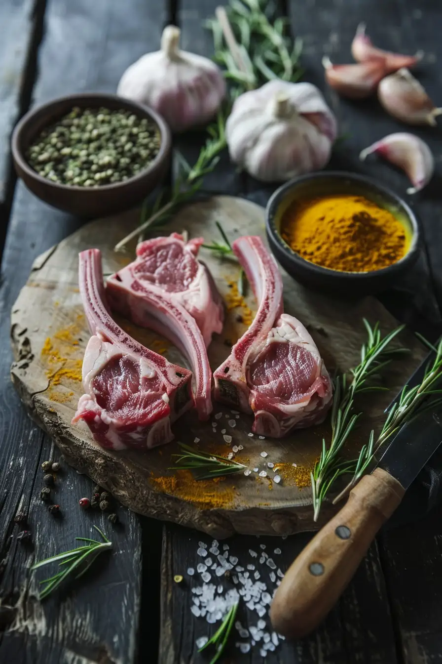 Agneau parfumé au yaourt et safran, un délice épicé