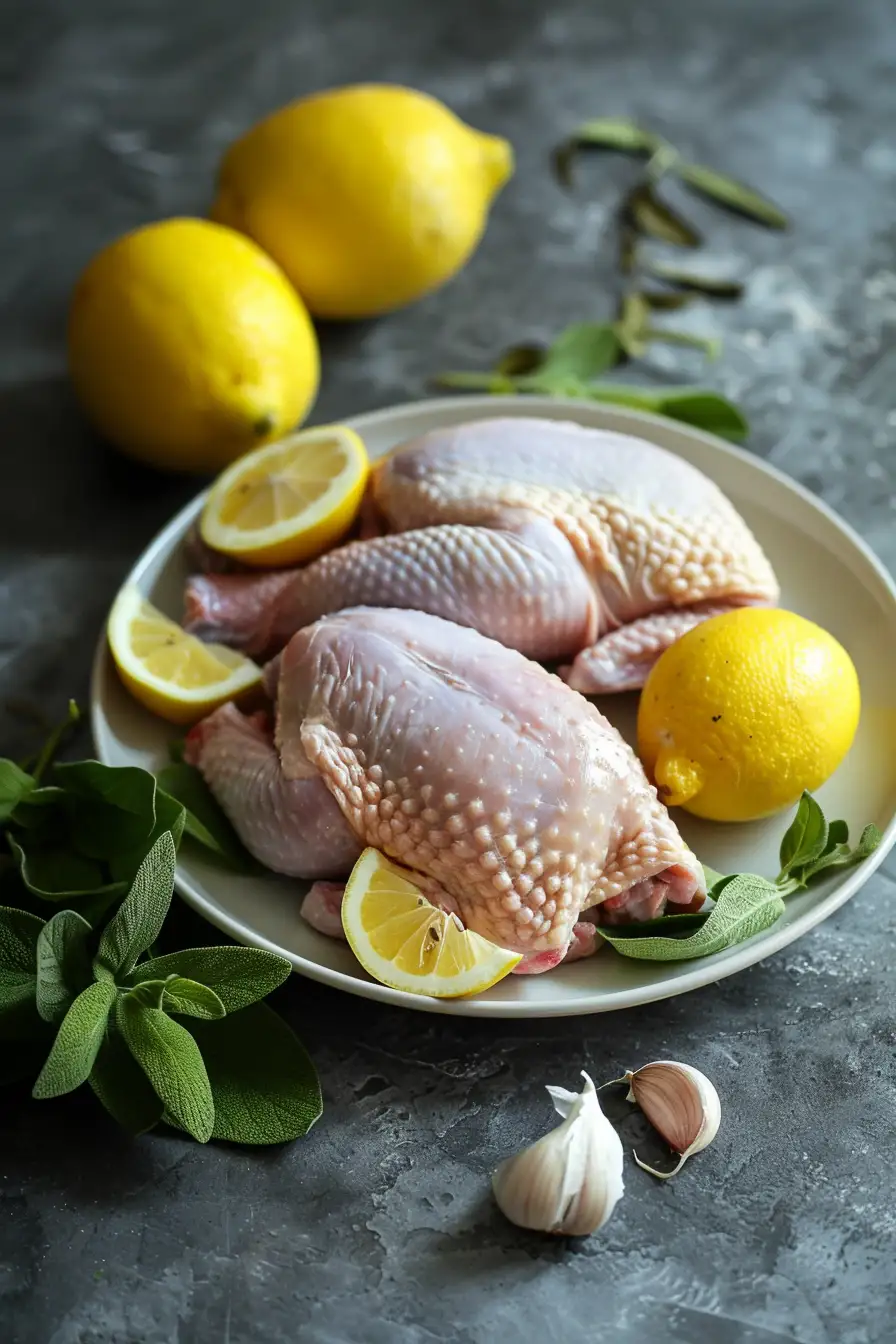 Dinde marinée au yaourt grec et aux saveurs méditerranéennes