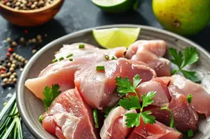 Dinde exotique au lait de coco et curry vert