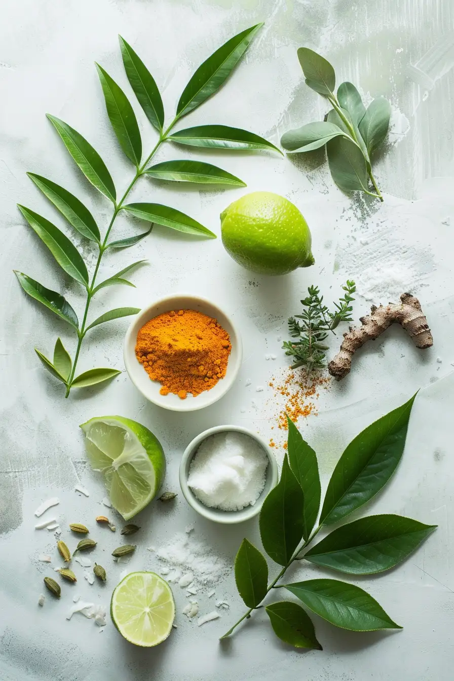 Délices de cerf au lait de coco et curry, parfumé au citron vert