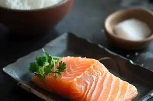 Saumon exotique au lait de coco et citronnelle