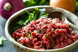Bœuf haché au lait de coco et curry rouge, un délice parfumé