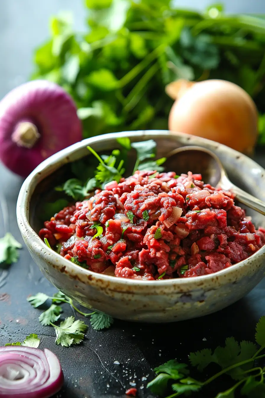 Bœuf haché au lait de coco et curry rouge, un délice parfumé