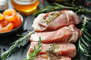 Porc aux épices ras el hanout et abricots secs caramélisés